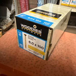 891.090 Woodies Geel verzinkt 6 x 100 mm p/100