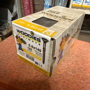 891.060 Woodies Geel verzinkt 6 x 140 mm p/st