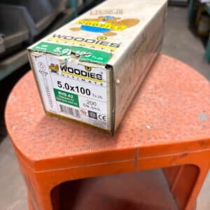 885.192 RVS Schroeven Woodies 5 x 80 mm - 200 st