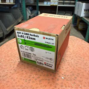 885.070 RVS Hardh. Schroeven 5 x 80 mm 100 st