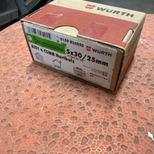885.000 RVS Hardh. Schroeven 5 x 30 mm - 100 st