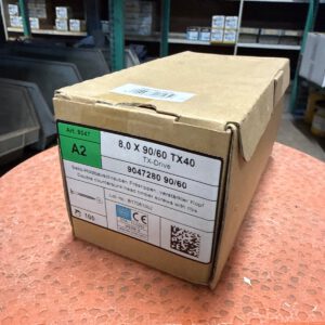 885.101 RVS Hardh schroeven 8 x 90 mm - pak 100 st