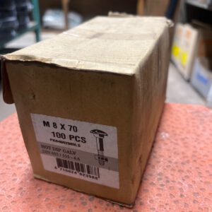 700.380 Pak Slotschroeven 8 x 70 mm (100)