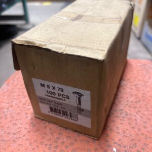 700.370 Slotschroeven 8 x 70 mm