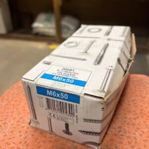 700.730 Slotschroeven 6 x 50 mm