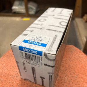 700.610 Slotschroeven 8 x 200 mm