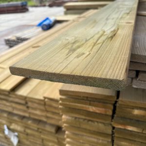300.335 M1 Gewolm. Planken geschaafd 19 x  195 mm