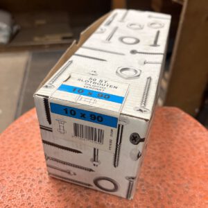 700.050 Slotschroeven 10 x  90 mm