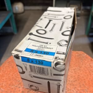 800.320 Pak Houtdraaibouten 8 x 130 mm (100)