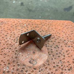 880.190 L. Beslag RVS  per stuk