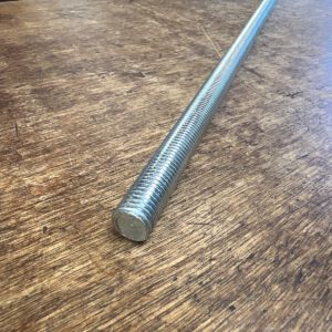 820.150 Gegalv draadeind   12 mm / L. 1 m