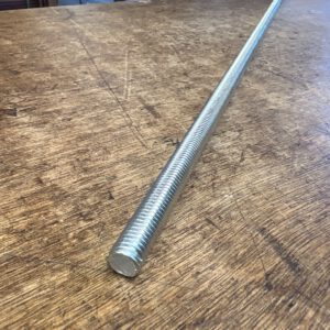 820.180 Gegalv draadeind   10 mm / L. 1 m